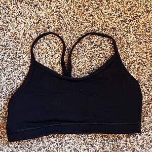 Lululemon Black Sports Bra Racerback Intimates